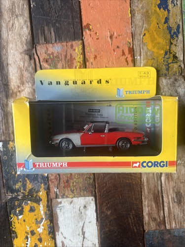 Corgi triumph stag - corgi, red